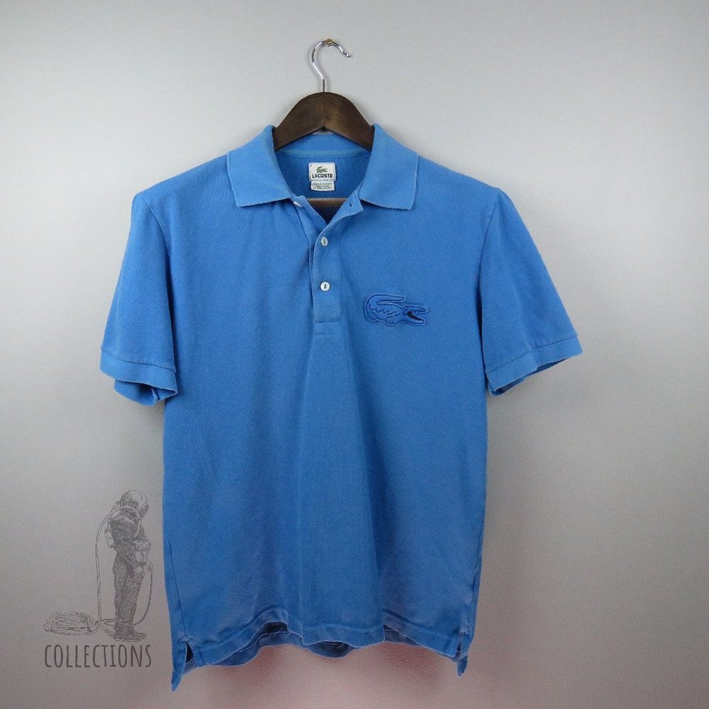 Men's Lacoste Large Crocodile Logo Polo - Picture 1 of 7